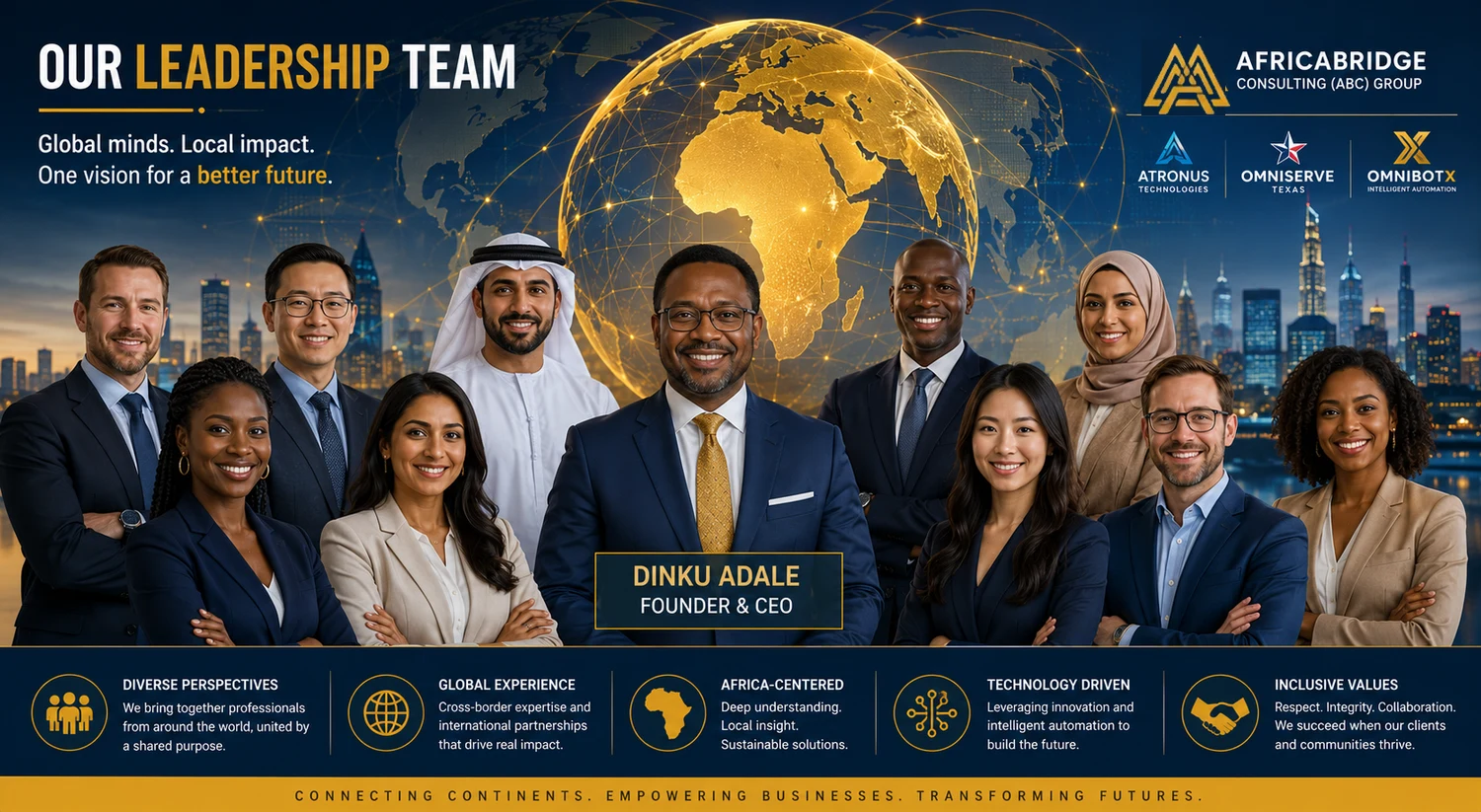AfricaBridge leadership and advisory network
